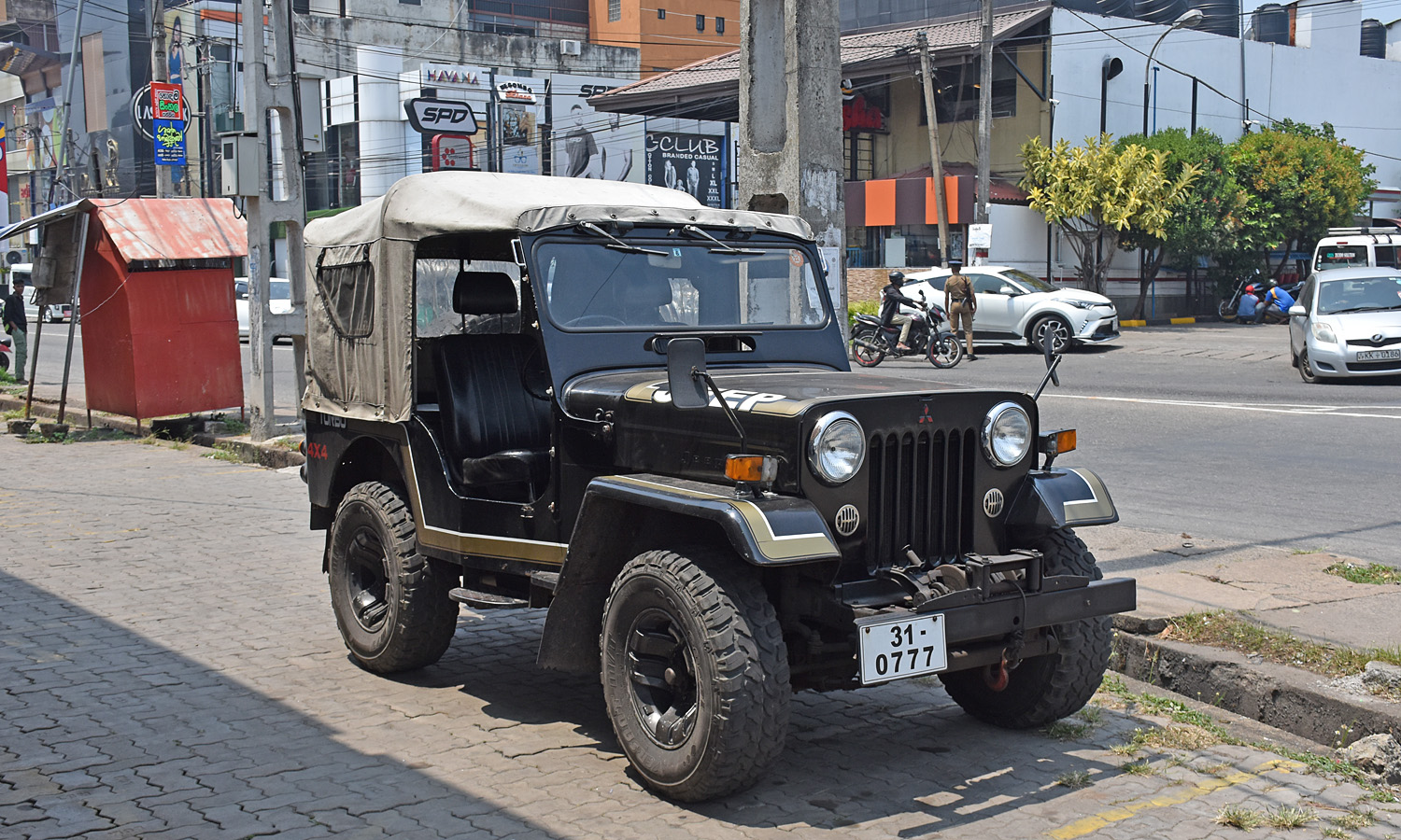 Шри-Ланка, № 31-0777 — Mitsubishi Jeep (J2/J3/J5) '53-98