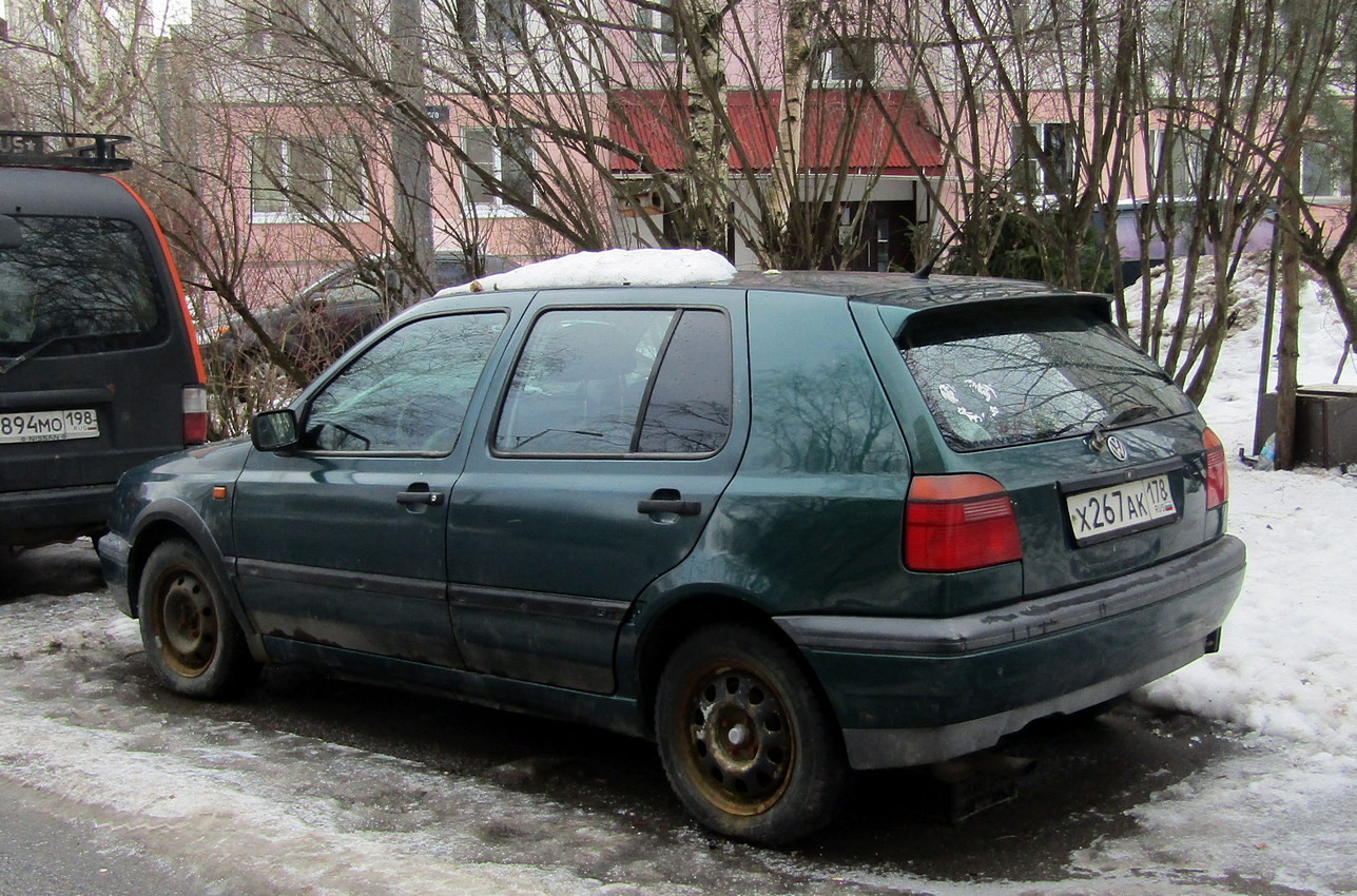 Санкт-Петербург, № Х 267 АК 178 — Volkswagen Golf III '91-98