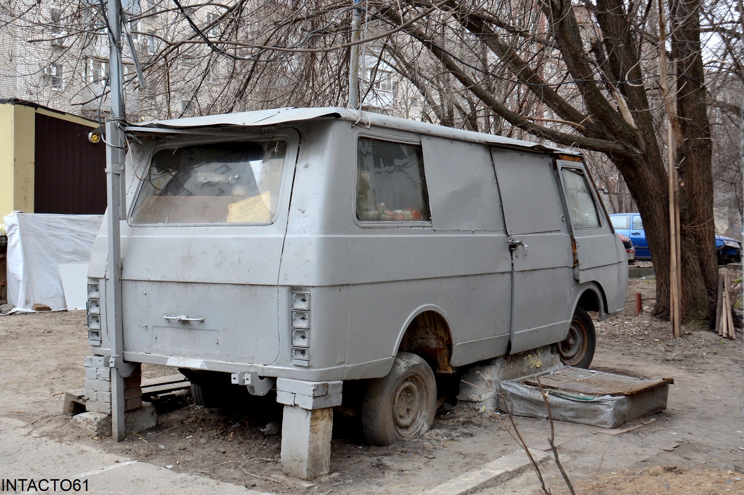 Ростовская область, № (61) Б/Н 0019 — РАФ-2203-01 Латвия '86-94; Ростовская область — Автопризраки; Транспортные средства без номеров (Ростовская область)
