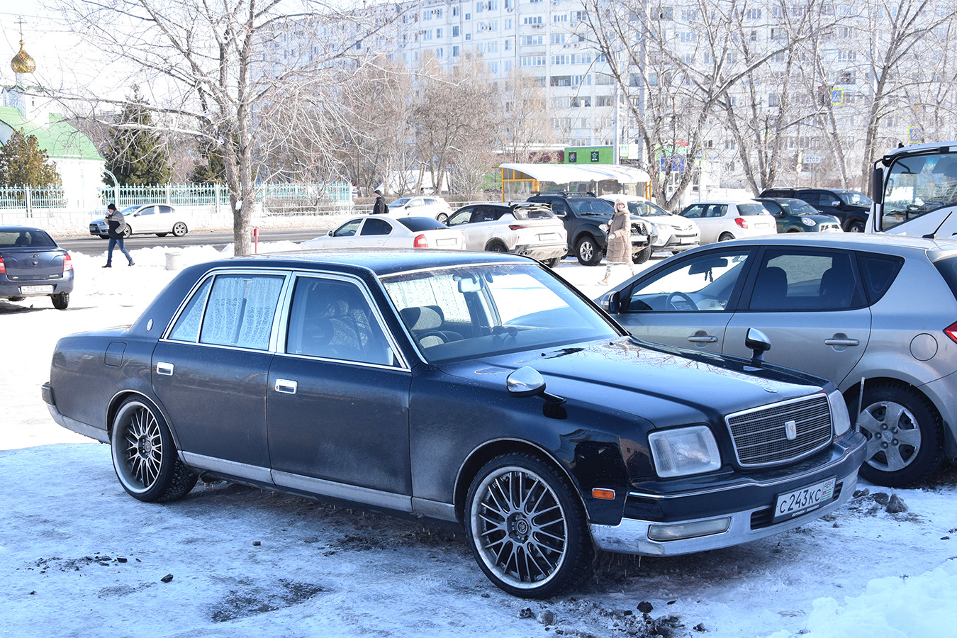 Абхазия, № С 243 КС — Toyota Century (2G) '97-03