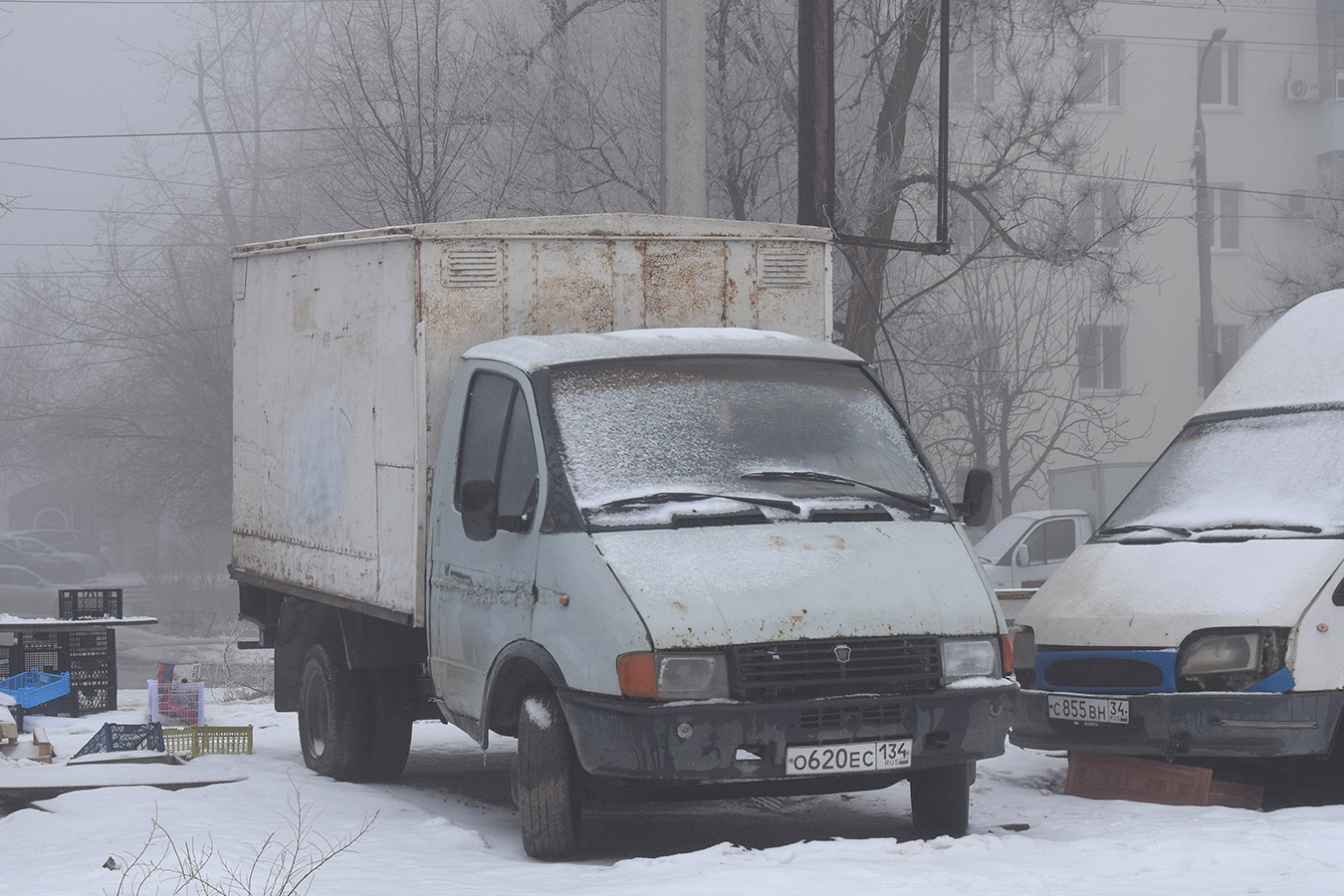 Волгоградская область, № О 620 ЕС 134 — ГАЗ-33021 ГАЗель '94-03