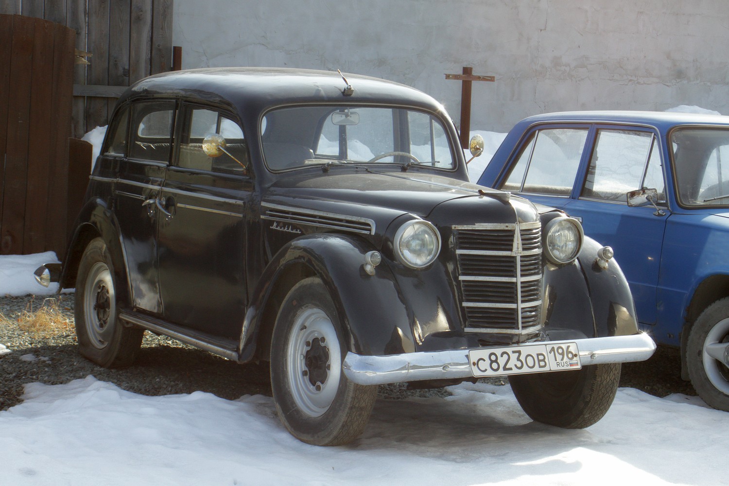 Свердловская область, № С 823 ОВ 196 — Москвич-400/401 (общая модель)
