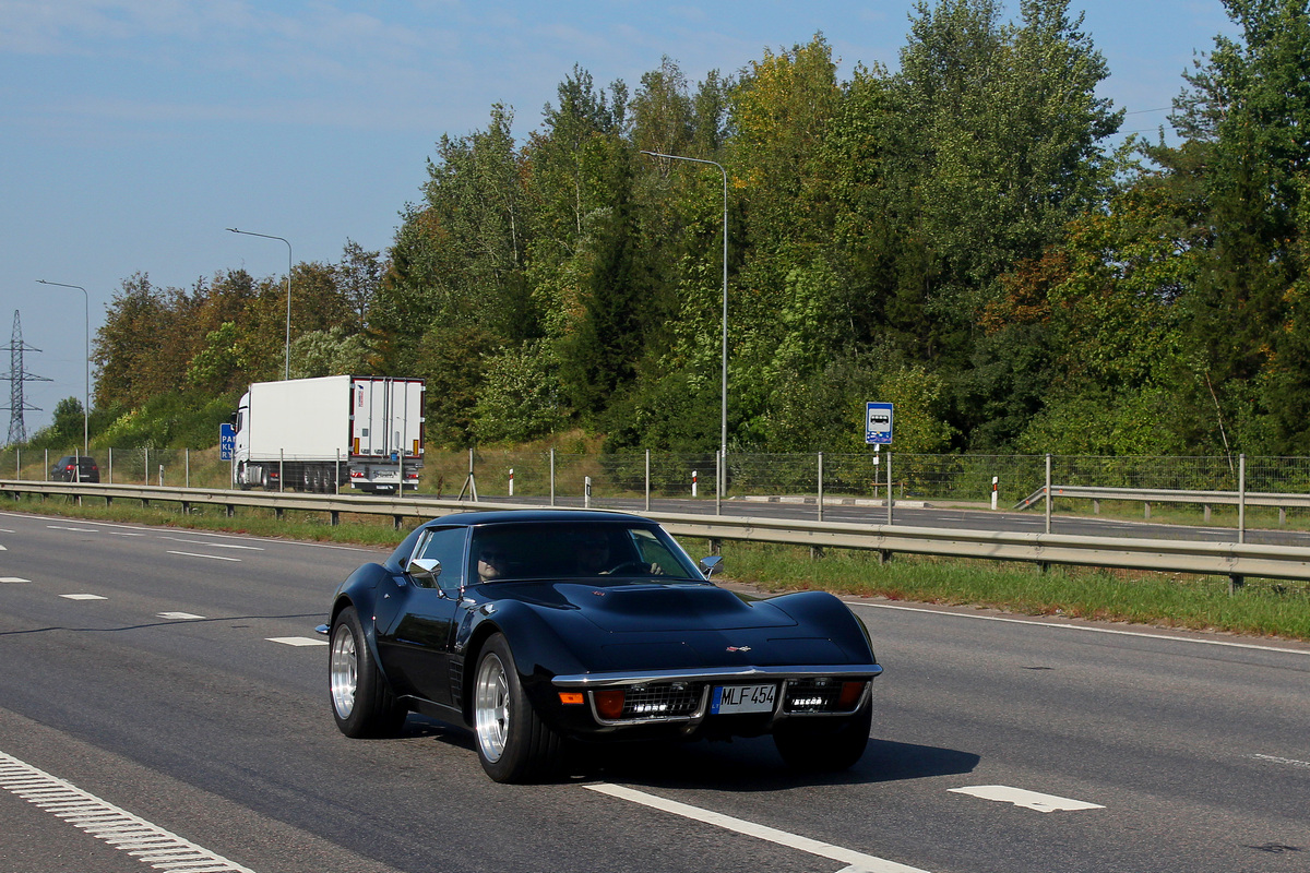 Литва, № MLF 454 — Chevrolet Corvette (C3) '68-82