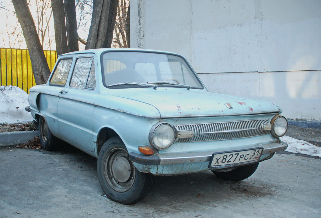 Москва, № Х 827 РС 31 — ЗАЗ-968/968А Запорожец '71-79
