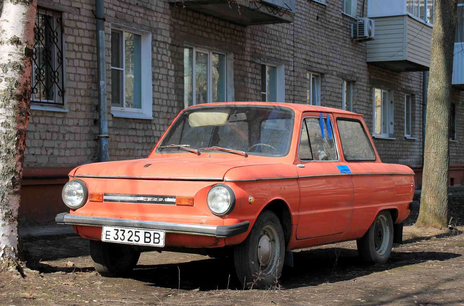 Воронежская область, № Е 3325 ВВ — ЗАЗ-968М Запорожец '79-94