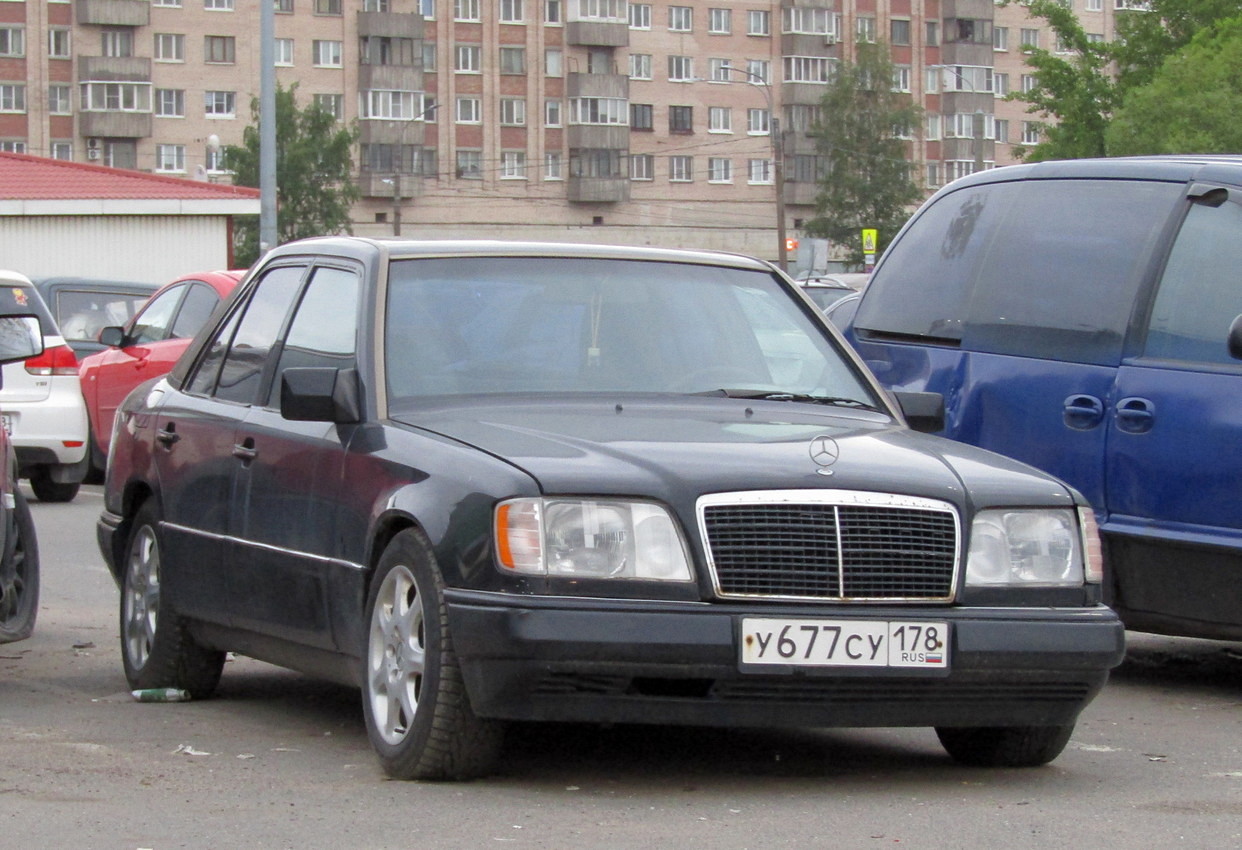 Санкт-Петербург, № У 677 СУ 178 — Mercedes-Benz (W124) '84-96