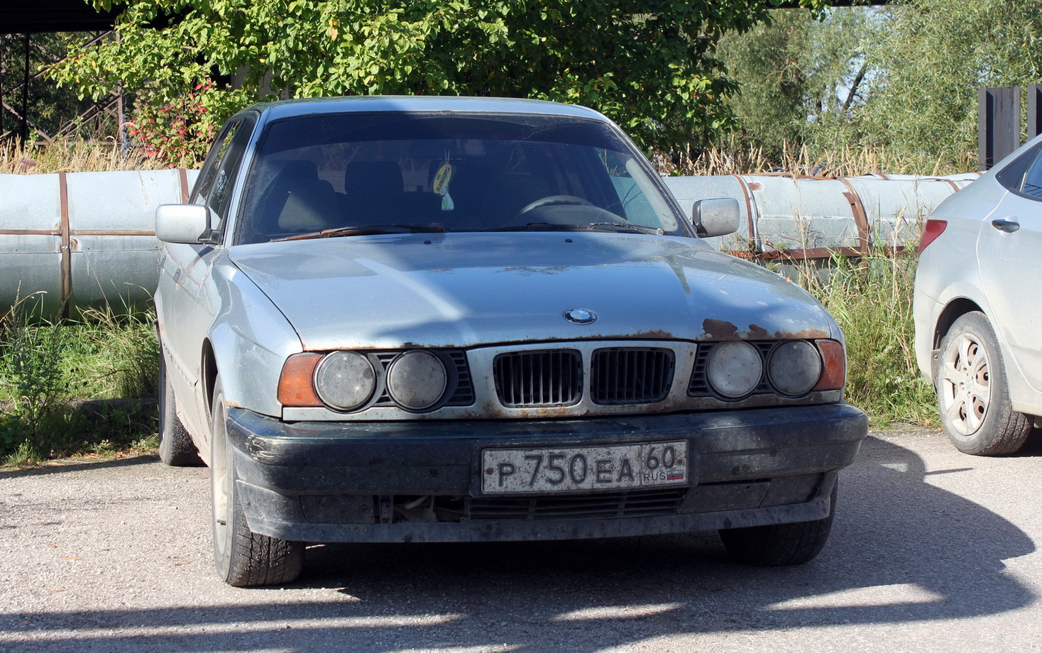 Псковская область, № Р 750 ЕА 60 — BMW 5 Series Touring (E34) '91-96