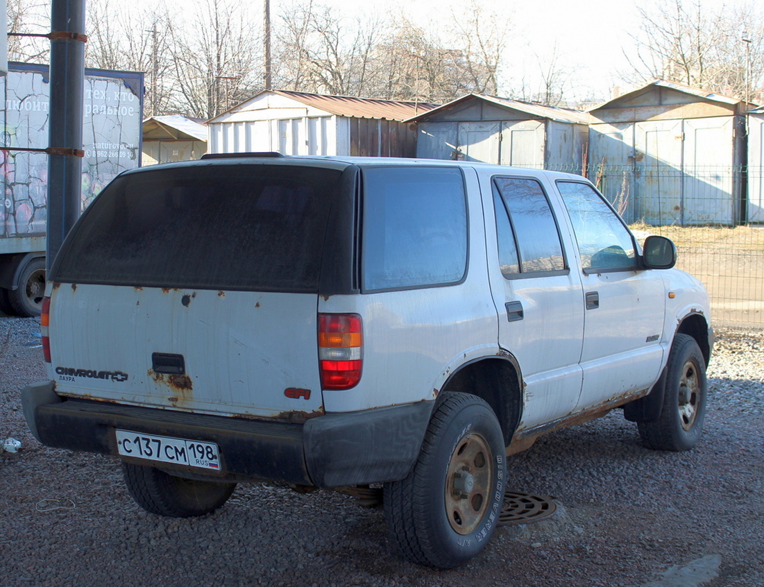 Санкт-Петербург, № С 137 СМ 198 — Chevrolet Blazer (2G) (ЕлАЗ) '96-99