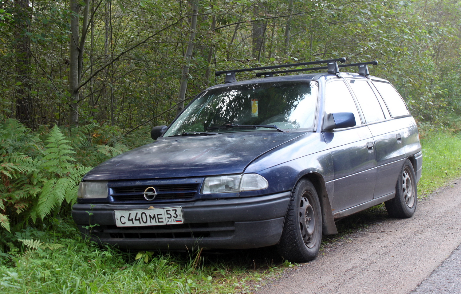 Новгородская область, № С 440 МЕ 53 — Opel Astra (F, T92) Caravan '91-98