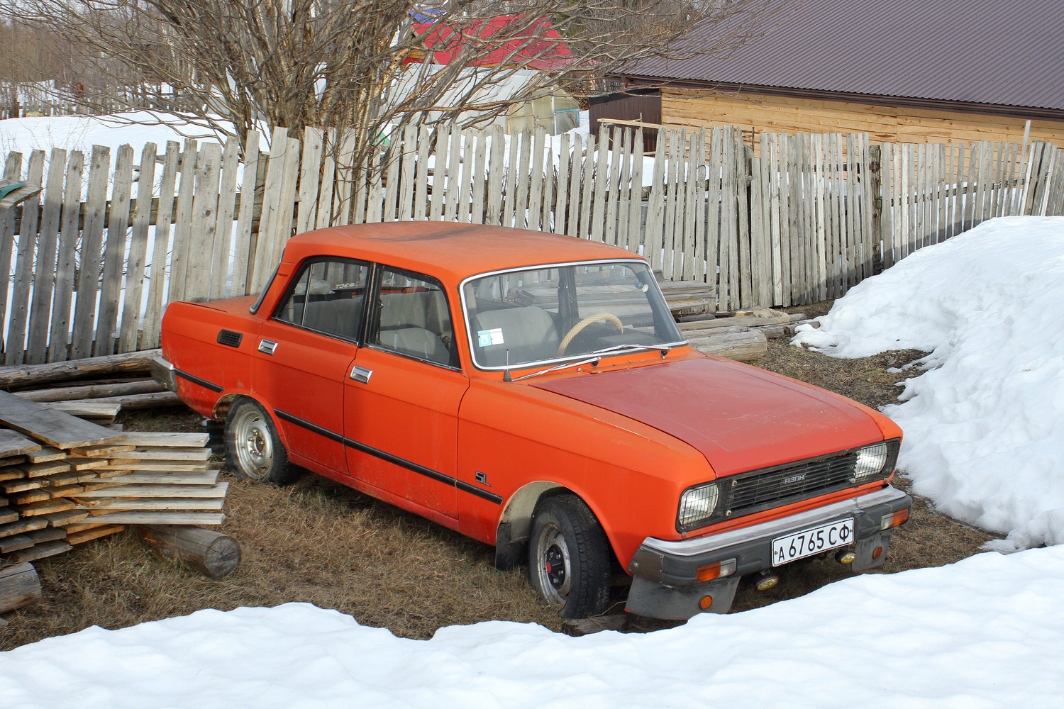 Свердловская область, № А 6765 СФ — Москвич-2140-117 (2140SL) '80-88