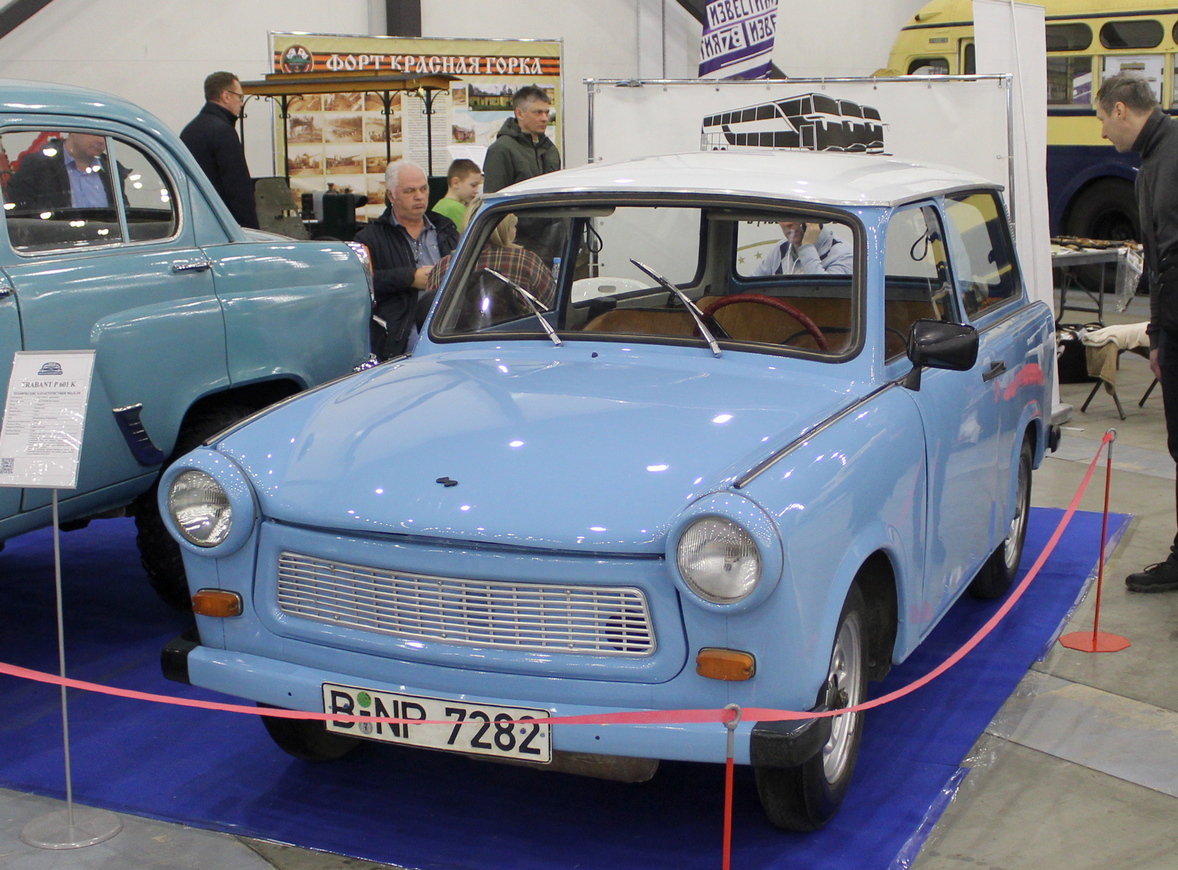 Москва, № B-NP 7282 — Trabant 601 (P601) '63-89; Санкт-Петербург — Олдтаймер-Галерея Ильи Сорокина