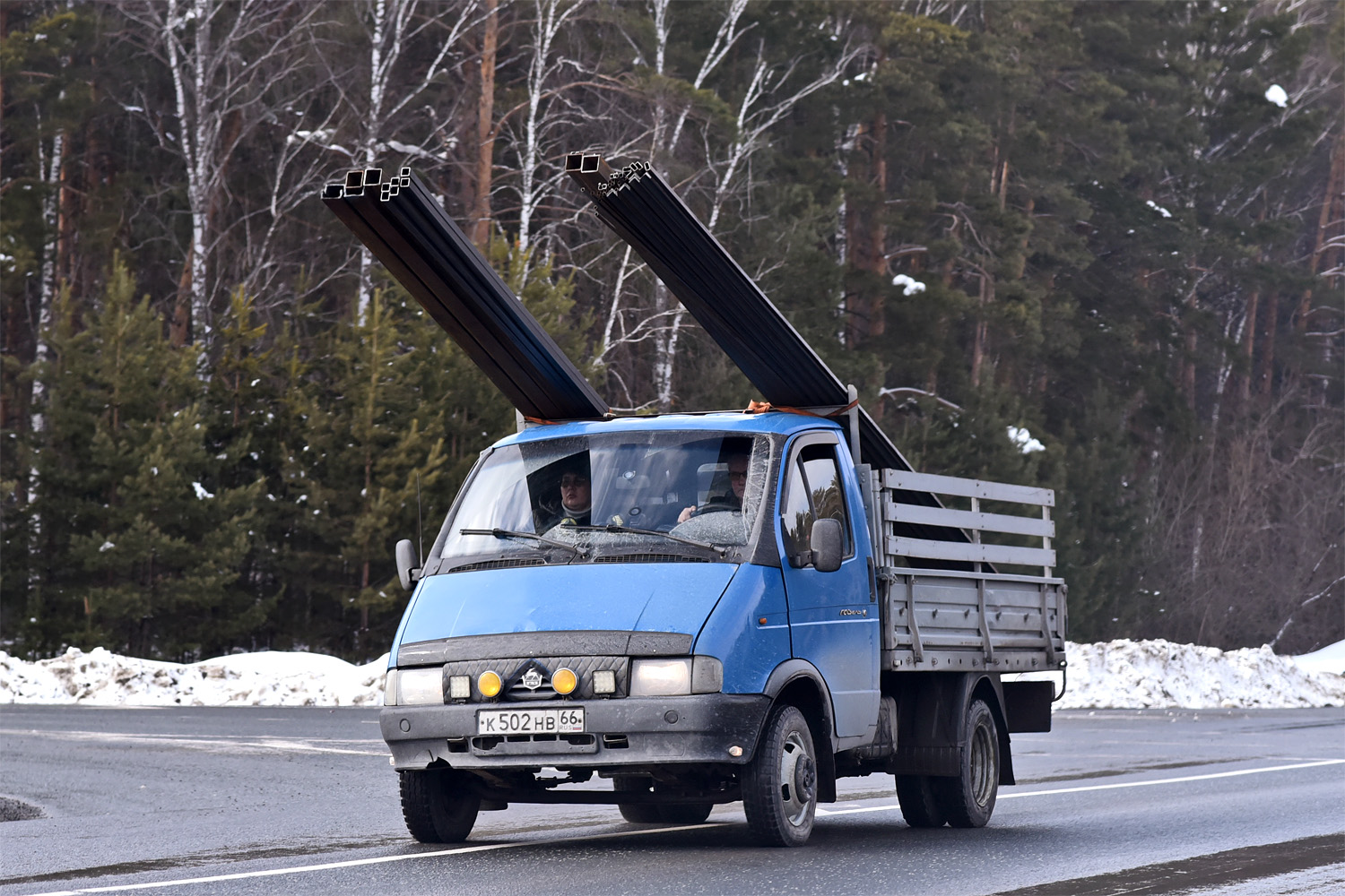 Свердловская область, № К 502 НВ 66 — ГАЗ-33021 ГАЗель '94-03