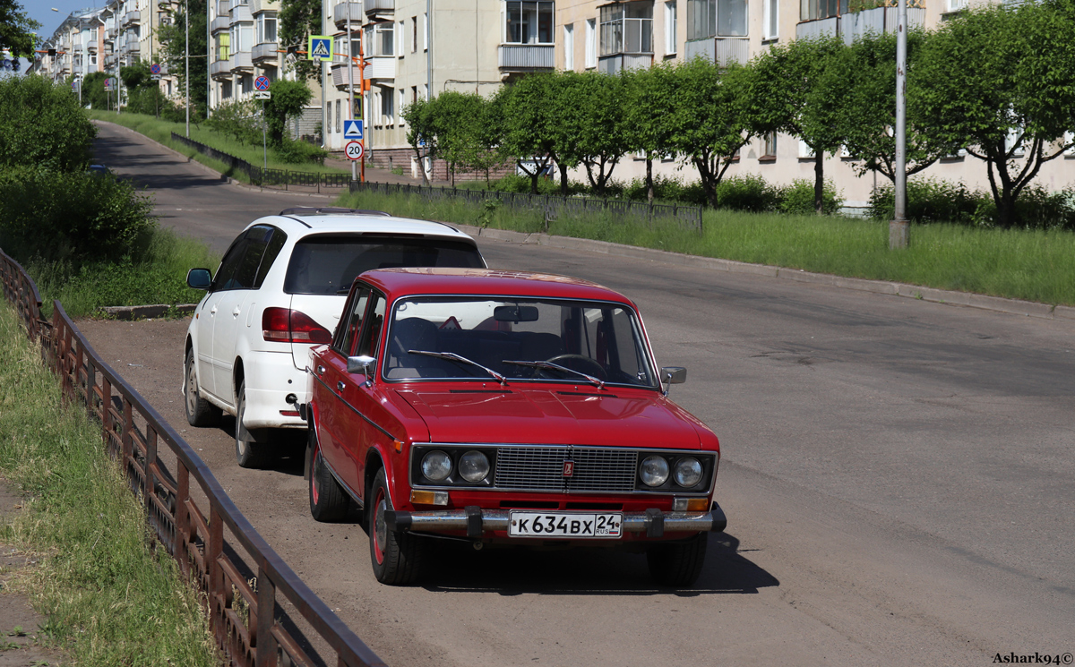 Красноярский край, № К 634 ВХ 24 — ВАЗ-21063 Жигули '77-94