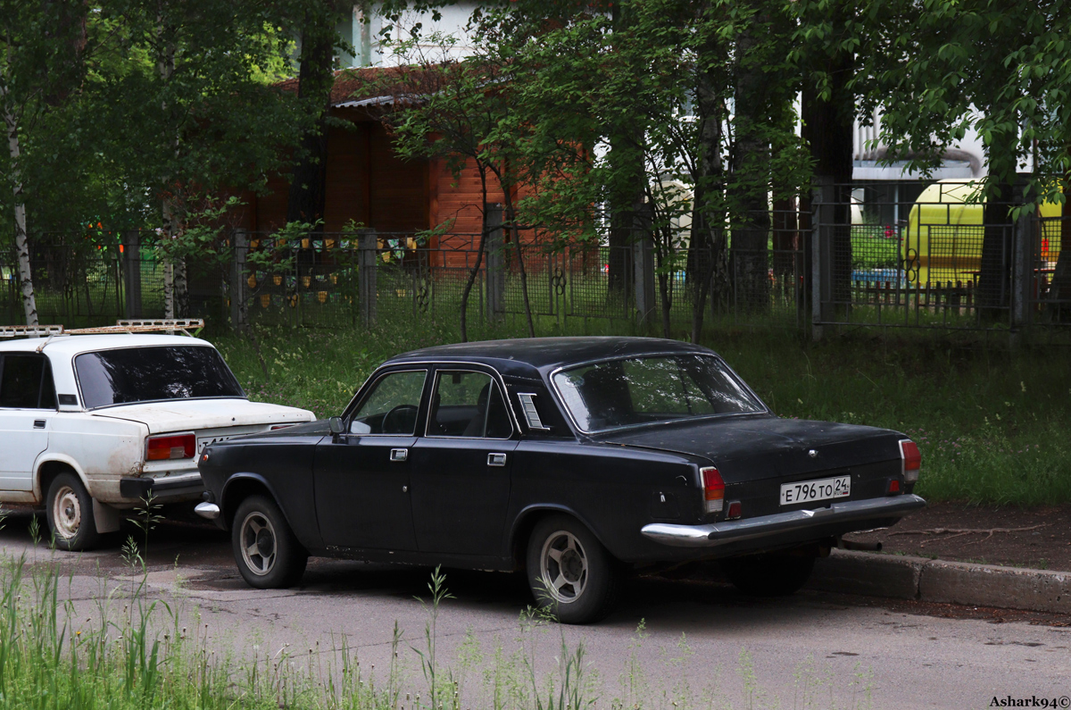 Красноярский край, № Е 796 ТО 24 — ГАЗ-24-10 Волга '85-92