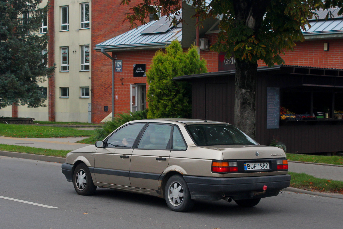 Литва, № BJF 960 — Volkswagen Passat (B3) '88-93