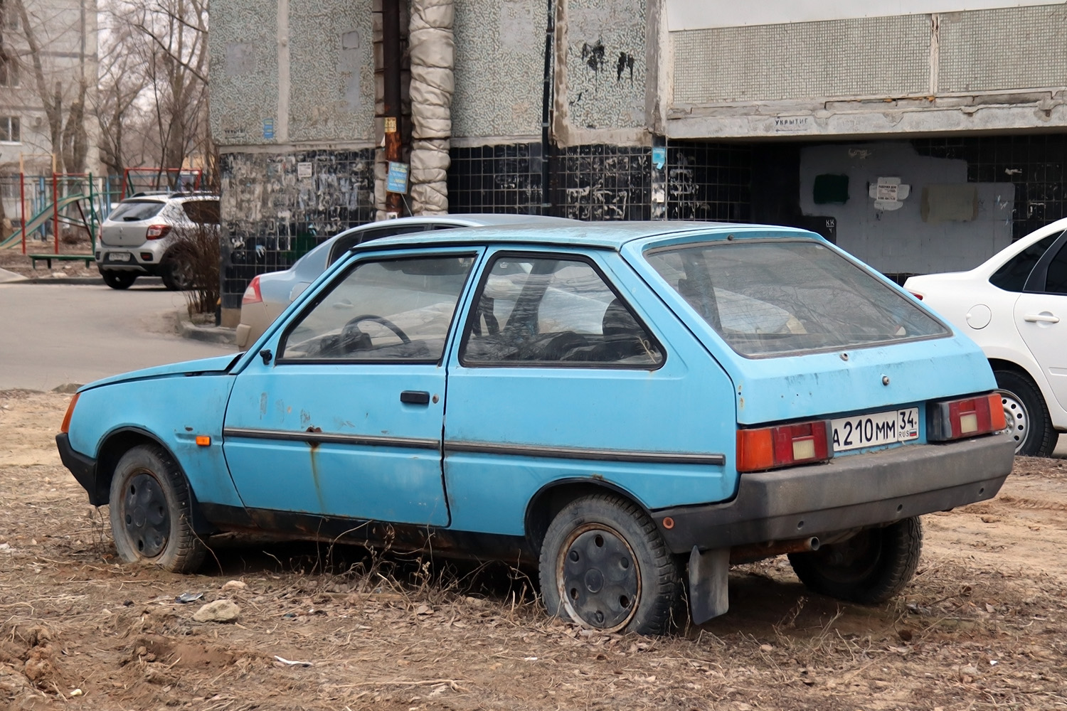 Волгоградская область, № А 210 ММ 34 — ЗАЗ-11022 Таврия '90-93