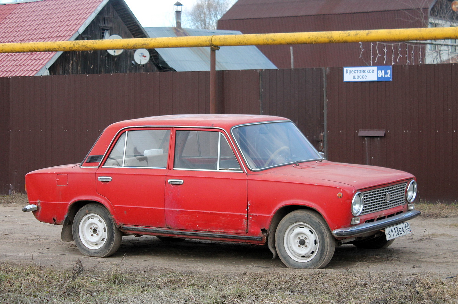 Псковская область, № Н 113 ЕА 60 — ВАЗ-21013 Жигули '77-88