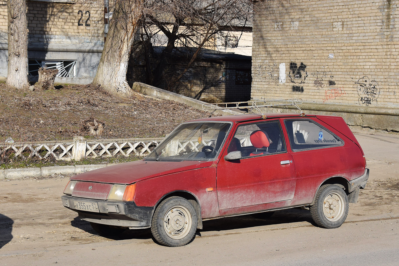 Волгоградская область, № У 355 ХС 57 — ЗАЗ-110247 Таврия '91-07