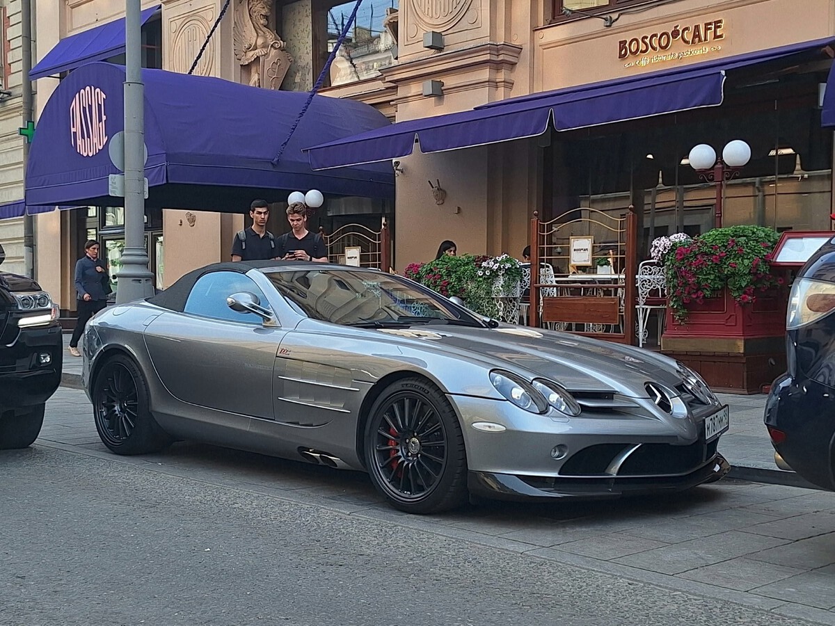 Санкт-Петербург, № М 787 ММ 98 — Mercedes-Benz SLR McLaren '03-09