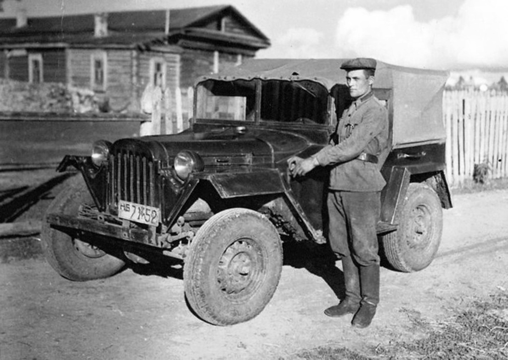Новосибирская область, № НБ 71-52 — ГАЗ-67Б '44-53; Исторические фотографии (до 2000 года) (Новосибирская область)