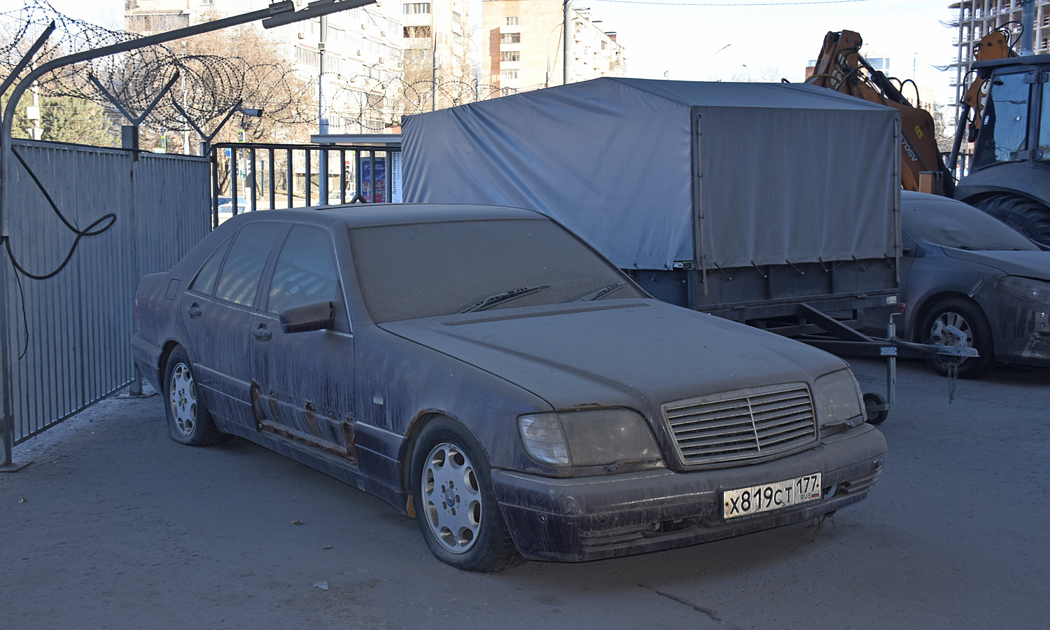 Москва, № Х 819 СТ 177 — Mercedes-Benz (W140) '91-98