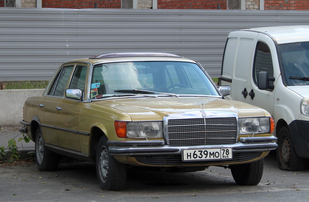Санкт-Петербург, № Н 639 МО 78 — Mercedes-Benz (W116) '72-80