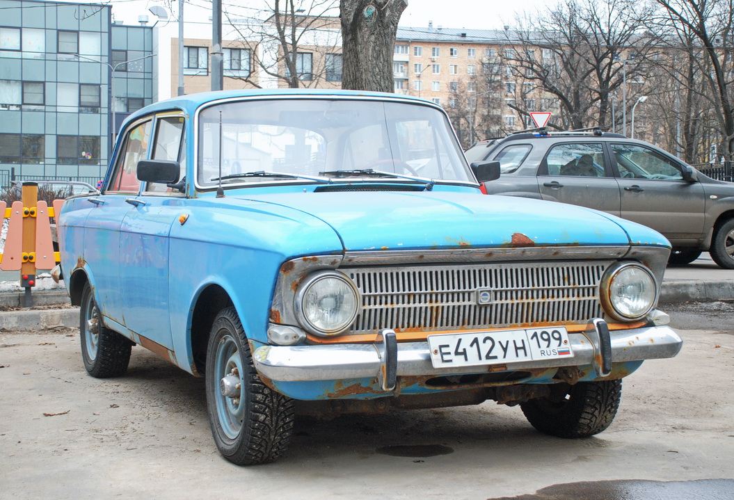 Москва, № Е 412 УН 199 — Москвич-412ИЭ (Иж) '70-82
