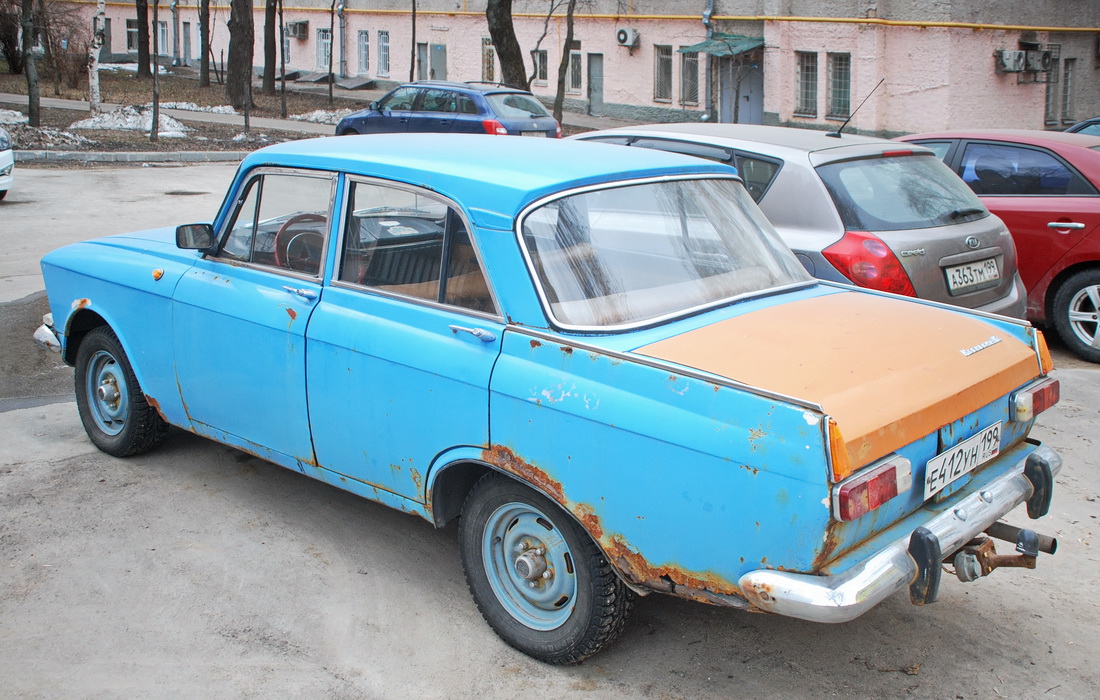 Москва, № Е 412 УН 199 — Москвич-412ИЭ (Иж) '70-82