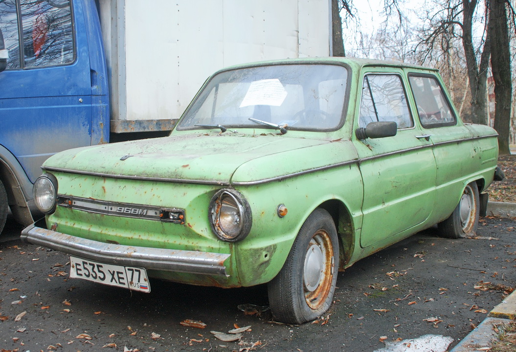 Москва, № Е 535 ХЕ 77 — ЗАЗ-968М Запорожец '79-94