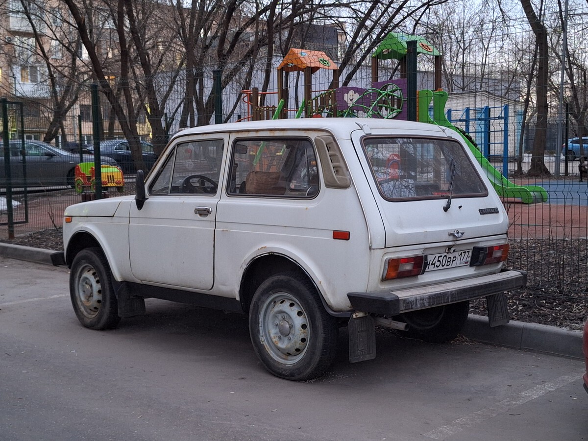 Москва, № Н 450 ВР 177 — ВАЗ-2121 Нива '77-94