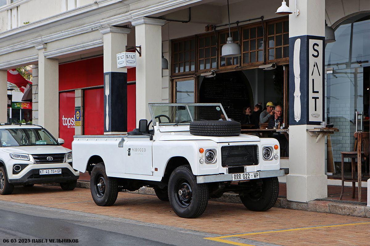 Южно-Африканская Республика, № RRR 022 WP — Land Rover Series III '71-85