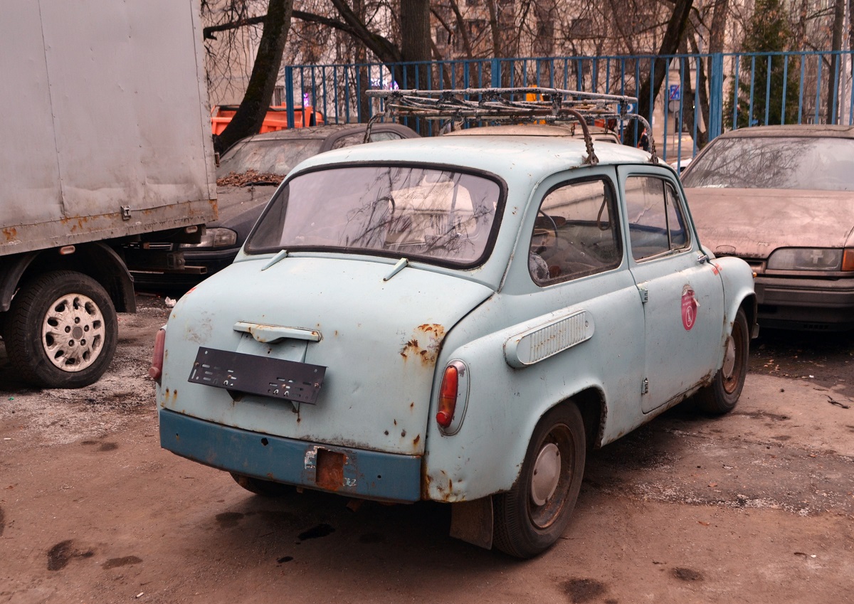 Москва, № (77) Б/Н 0686 — ЗАЗ-965А Запорожец '62-69; Транспортные средства без номеров (Москва)