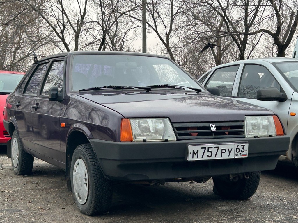 Самарская область, № М 757 РУ 63 — ВАЗ-21099 '90-04