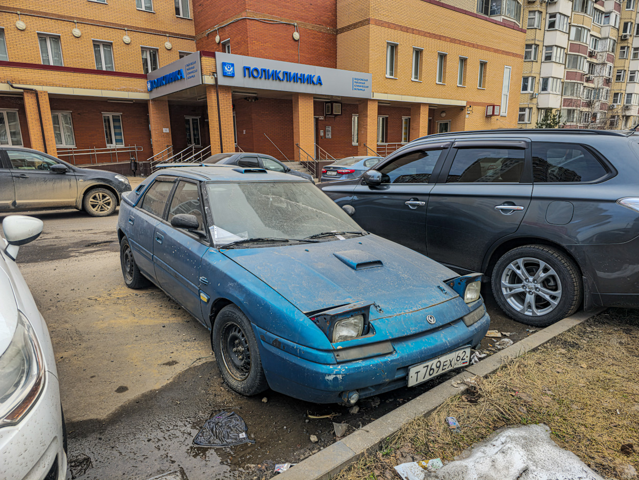 Москва, № Т 769 ЕХ 62 — Mazda 323 (BG) '89-94