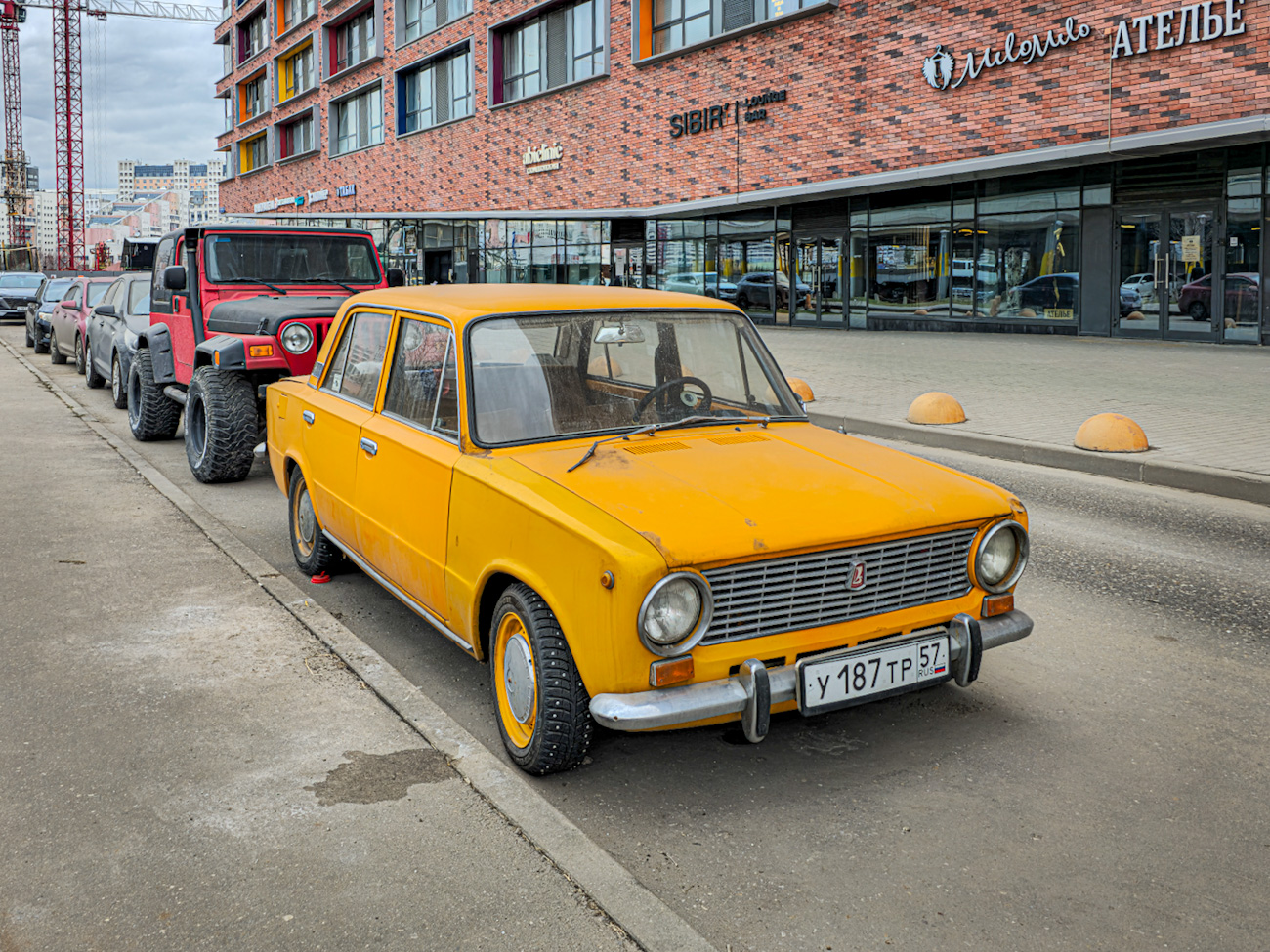 Москва, № У 187 ТР 57 — ВАЗ-21011 Жигули '74-83