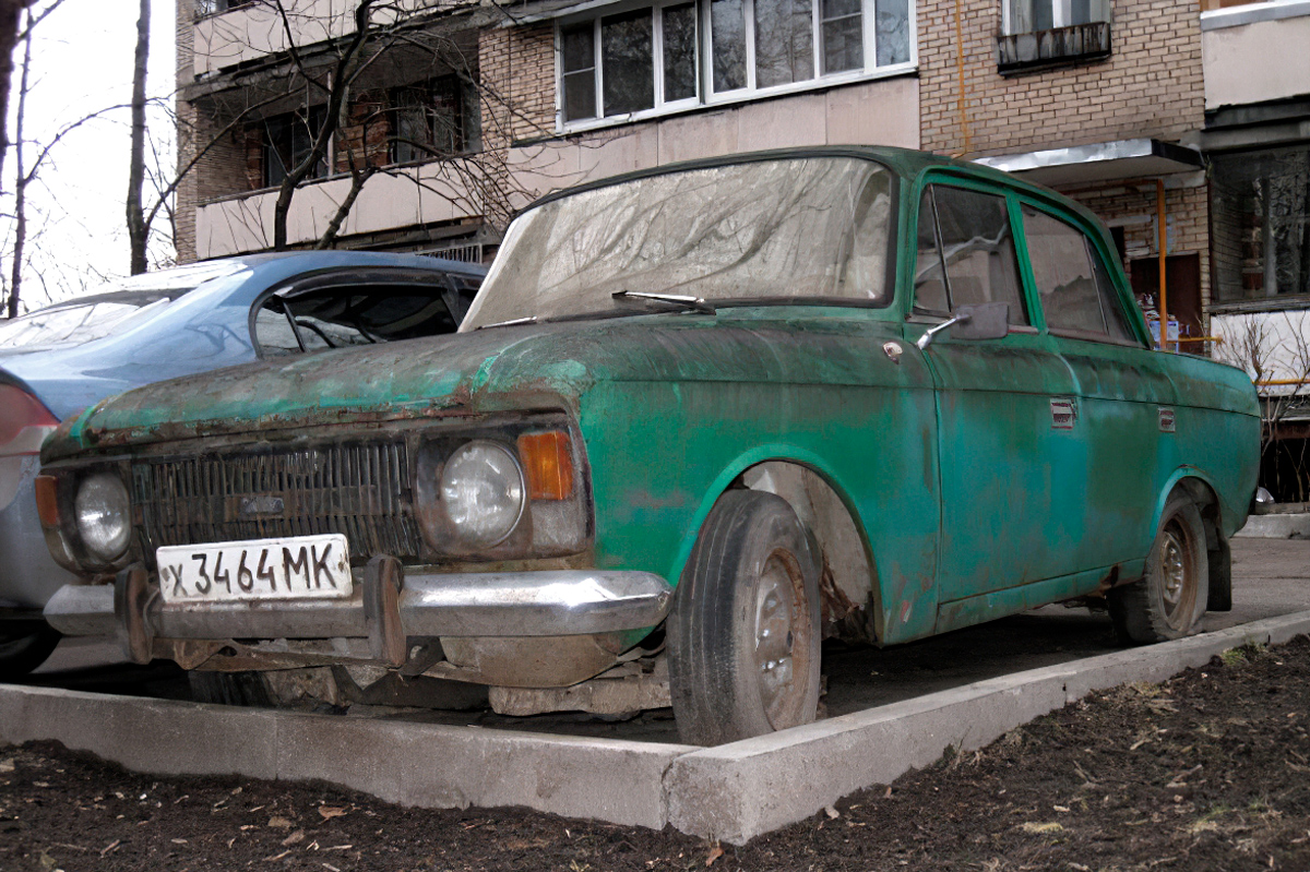 Москва, № Х 3464 МК — Москвич-412ИЭ-028 (Иж) '82-01