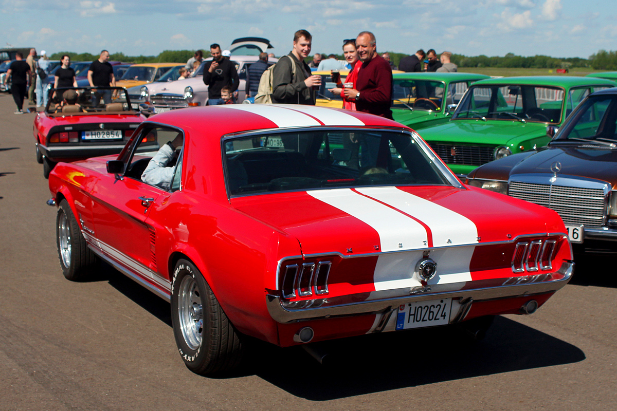 Литва, № H02624 — Ford Mustang (1G) '65-73; Литва — Retro mugė 2025