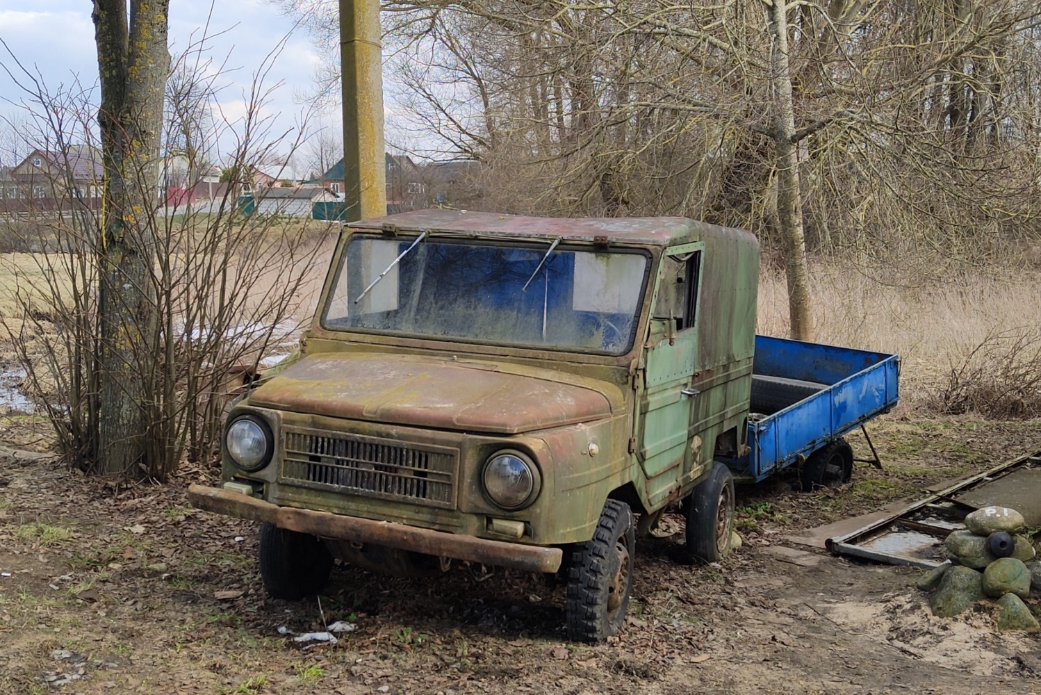 Минская область, № (BY-5) Б/Н 0071 — ЛуАЗ-969М '79-96; Транспортные средства без номеров (Минская область)