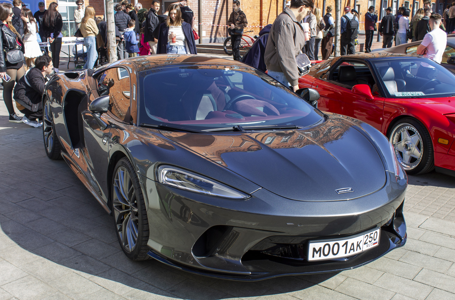 Московская область, № М 001 АК 250 — McLaren GTS '24-н.в.; Москва — Открытие сезона GRAC 2026