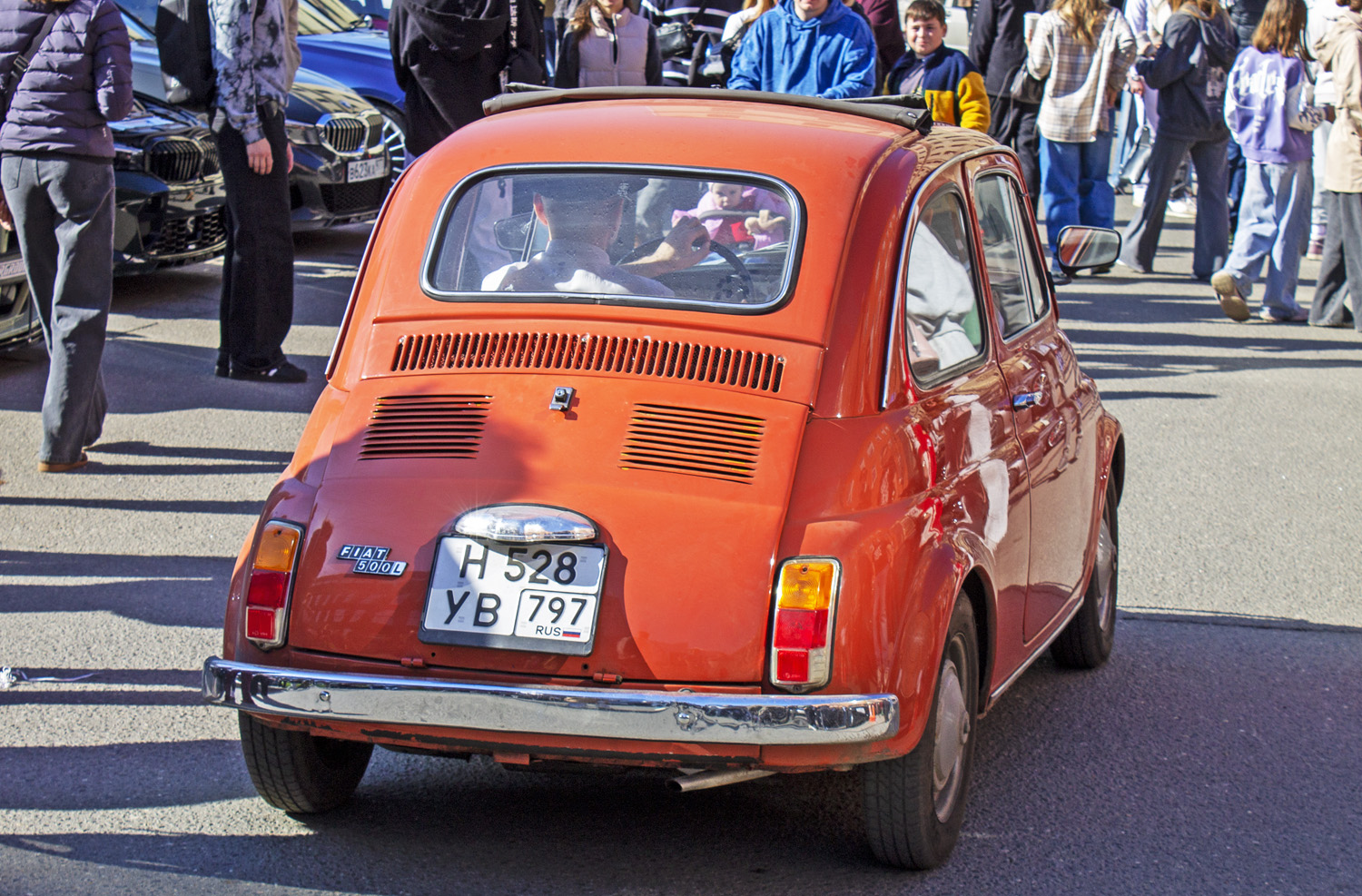Москва, № Н 528 УВ 797 — FIAT Nuova 500 '57-75; Москва — Открытие сезона GRAC 2026