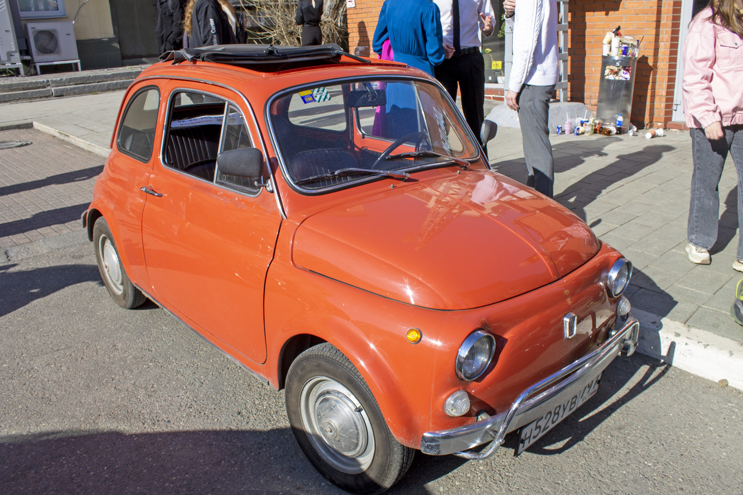 Москва, № Н 528 УВ 797 — FIAT Nuova 500 '57-75; Москва — Открытие сезона GRAC 2026