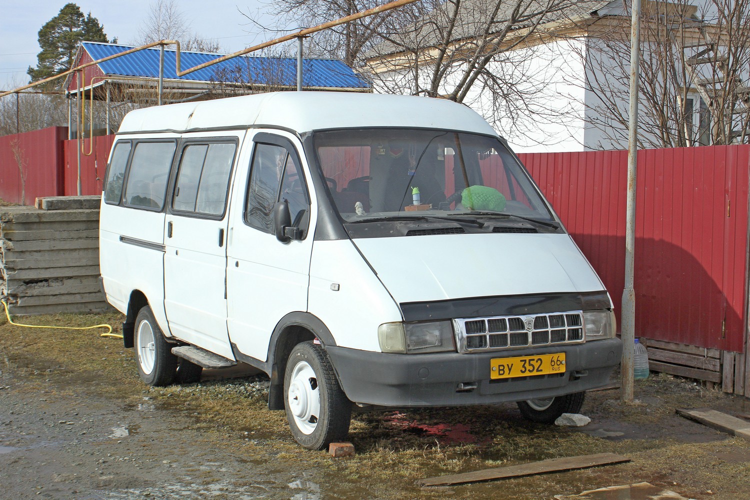 Свердловская область, № ВУ 352 66 — ГАЗ-322132 ГАЗель '96-03