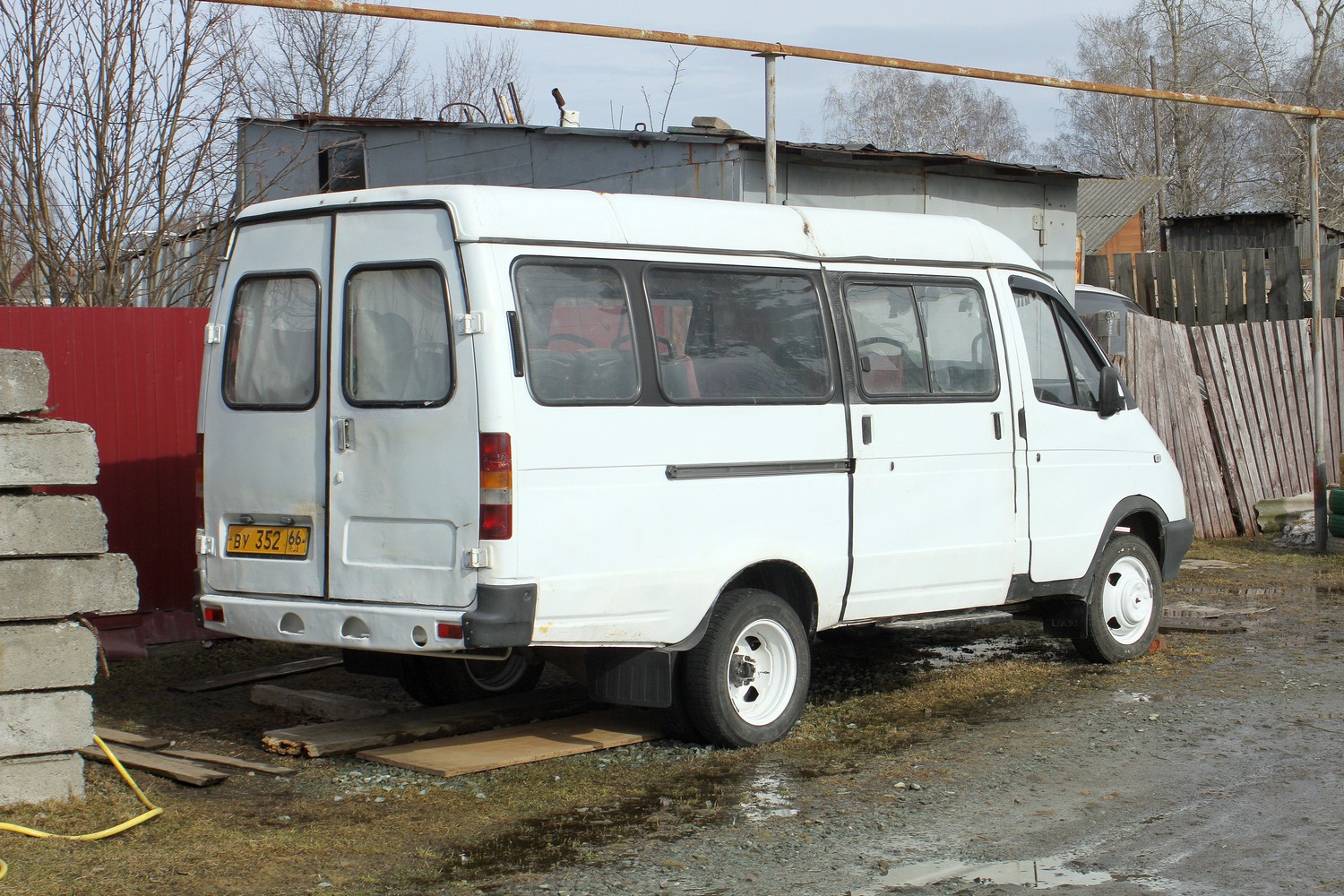 Свердловская область, № ВУ 352 66 — ГАЗ-322132 ГАЗель '96-03