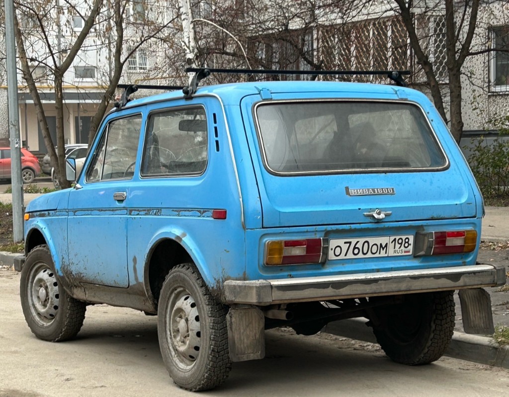Санкт-Петербург, № О 760 ОМ 198 — ВАЗ-2121 Нива '77-94
