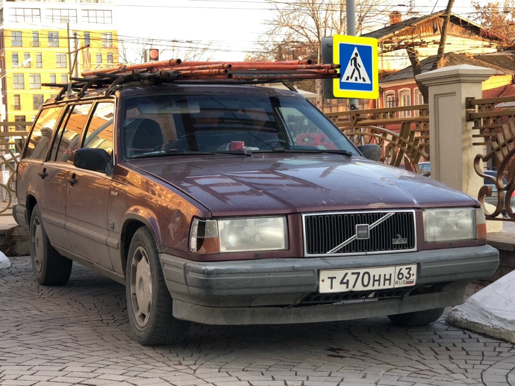 Самарская область, № Т 470 НН 63 — Volvo 740 '84-92
