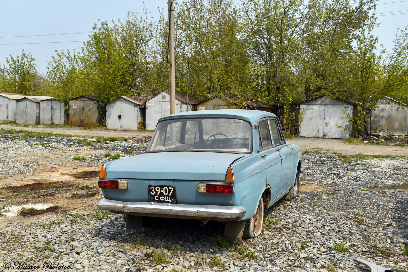 Свердловская область, № 39-07 СФЩ — Москвич-412ИЭ '69-75