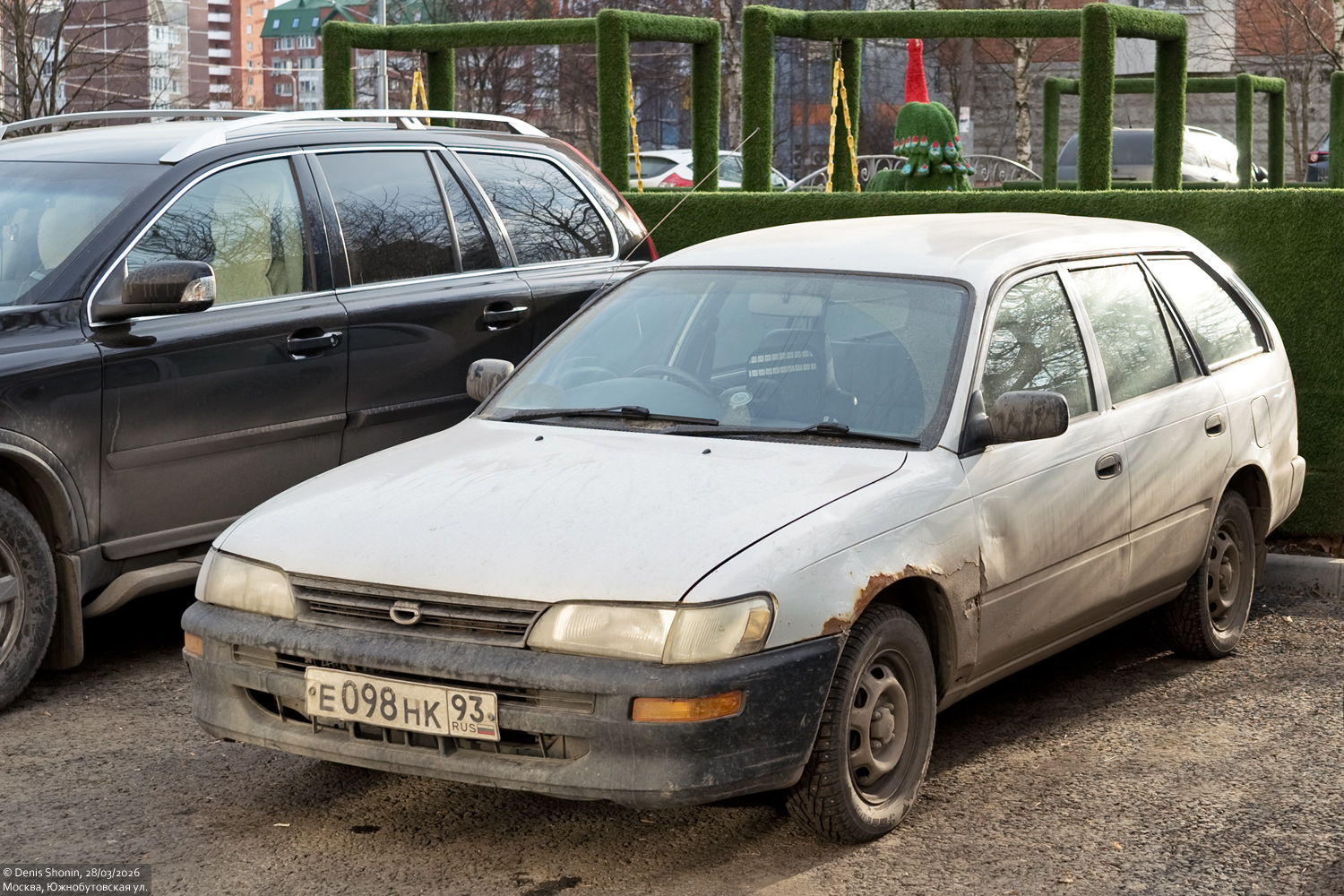 Краснодарский край, № Е 098 НК 93 — Toyota Corolla (E100) '91-02