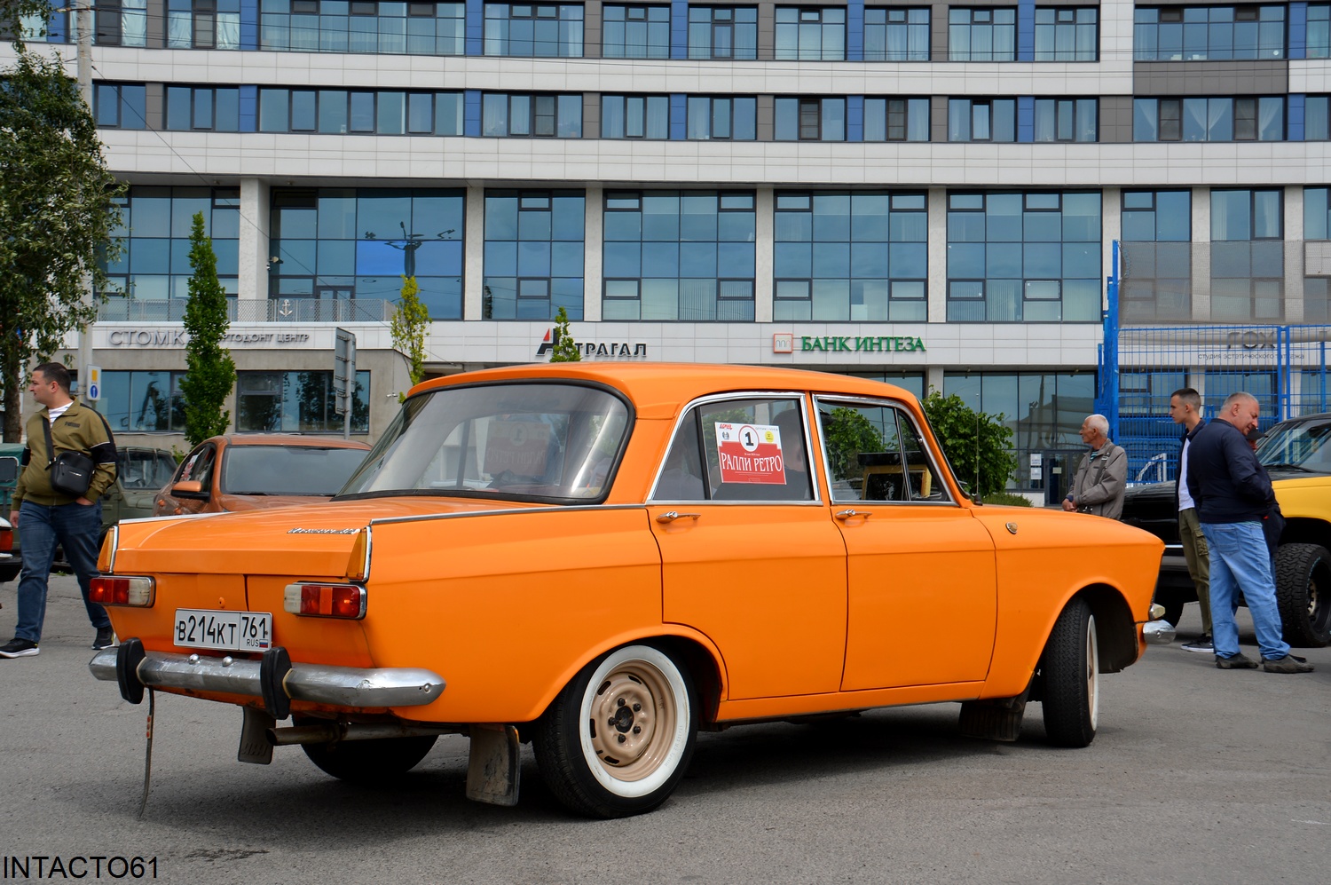Ростовская область, № В 214 КТ 761 — Москвич-412ИЭ (Иж) '70-82; Ростовская область — Retro Motor Show_2024_Май