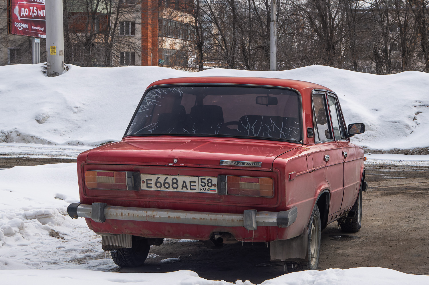 Пензенская область, № Е 668 АЕ 58 — ВАЗ-2106 Жигули '75-06