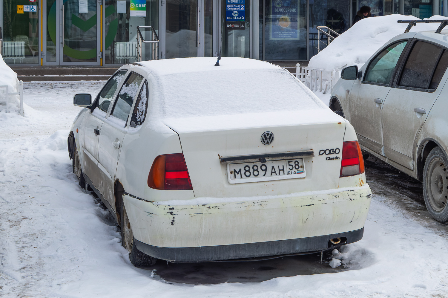 Пензенская область, № М 889 АН 58 — Volkswagen Polo 3 (Typ 6N) '94-02